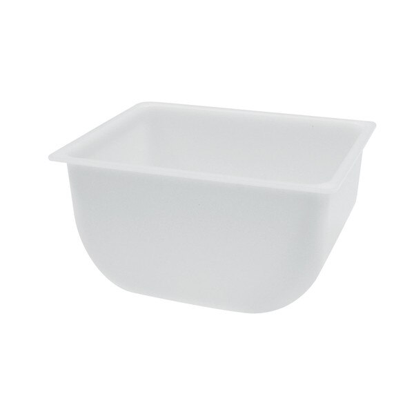 White Java Insert Kit Replacement 1 pt Insert for Condiment Dispenser, White