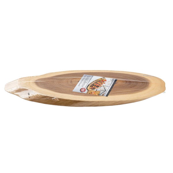 long oval wood board