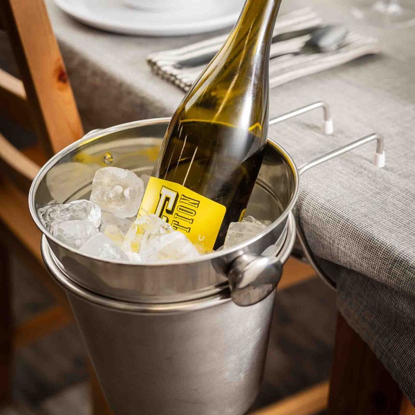 Table Edge Bucket Table Edge Wire Wine Bucket Holder
