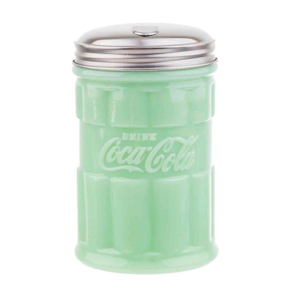 Coca-Cola® Jadeite shaker sugar jar