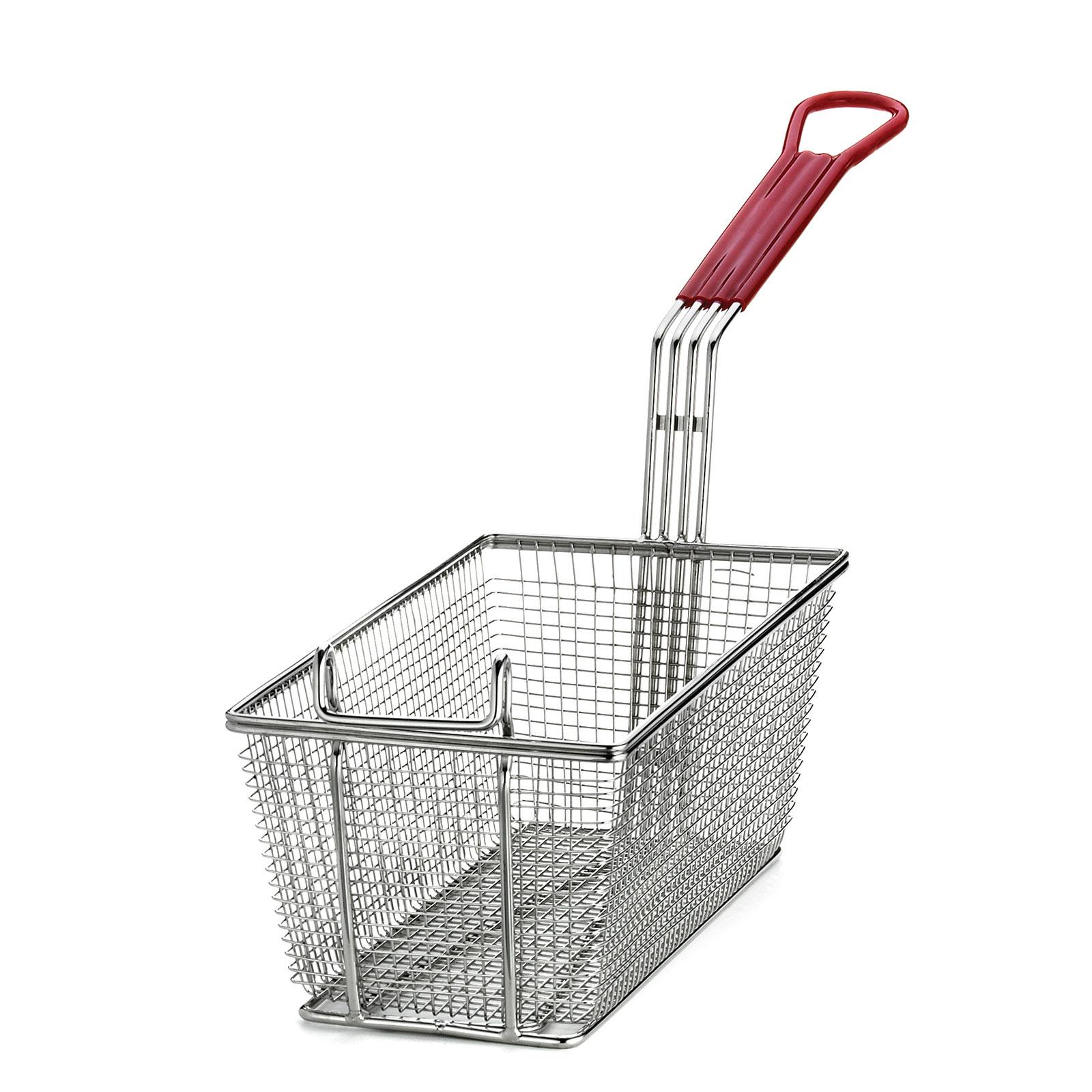 Glass Basket sale in Red, White, and Black