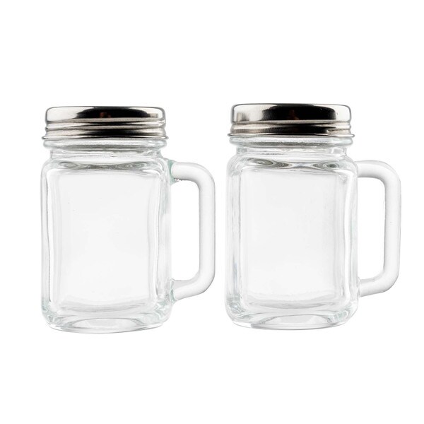 Mini Mason Jar Salt & Pepper Shaker