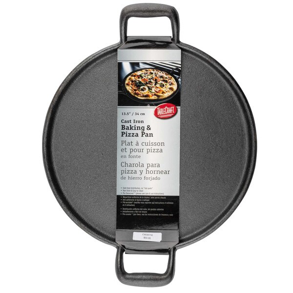 Cast Iron Cookware Round Pizza Pan