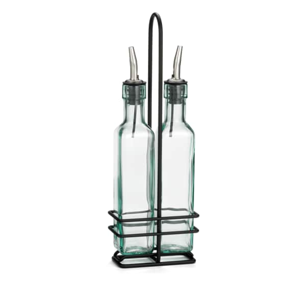 glass cruet set