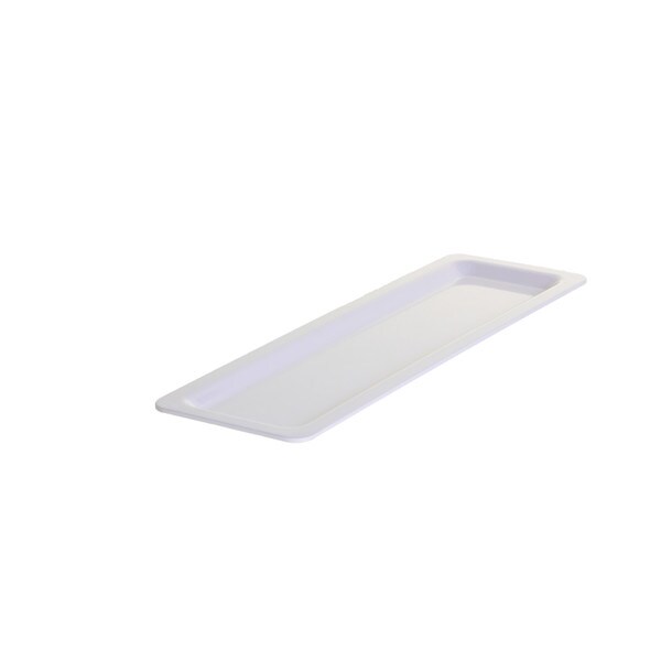 2/4 Gastronorm Pan, 20mm, White Melamine