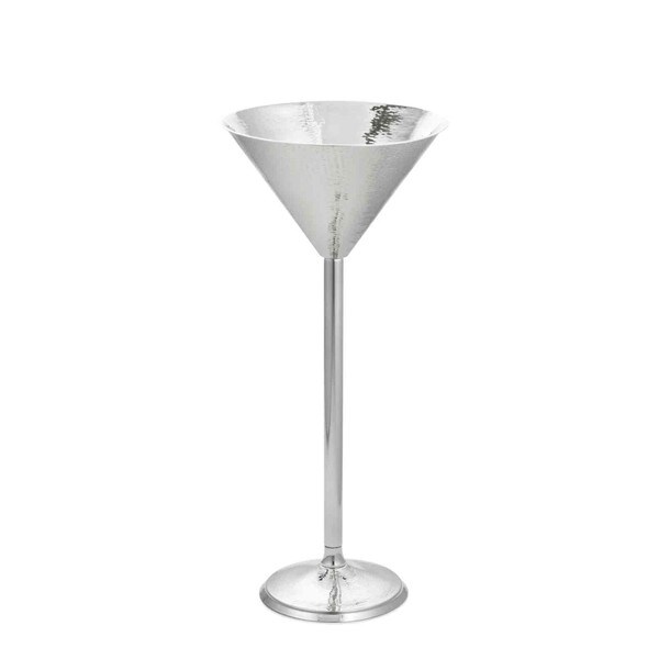 martini glass-shaped beverage stand